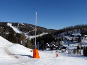 Lance à neige sur la Hochrindl