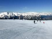 Vue depuis les pistes à Baqueira