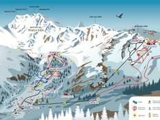 Plan des pistes Macugnaga