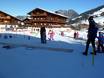 Zone d'entraînement pour les enfants de l'école de ski Alpbach