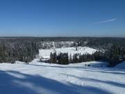 Vue depuis la station supérieure sur Kaltenbronn
