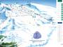 Plan des pistes Mount Parnassos – Fterolakka/Kellaria