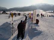 Tapis roulant gratuit à la station de vallée