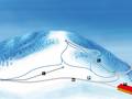 Plan des pistes Alpe di Neggia