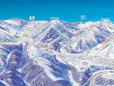 Plan des pistes Winterberger Nordhang