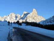 Accès au col de Rolle
