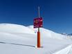 Engadin Samnaun Val Müstair: indications de directions sur les domaines skiables – Indications de directions Minschuns – Val Müstair-Tschierv