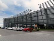 Vue sur le hall de ski