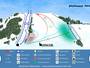 Plan des pistes Hedelands Skicenter