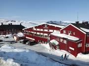 Terrasse de l'hôtel Riksgränsen