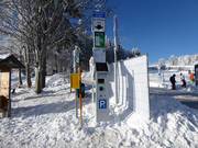 Sur tous les parkings, il est nécessaire de prendre un ticket de stationnement.