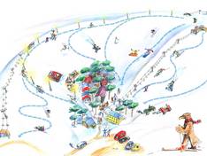Plan des pistes Orlovka