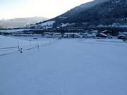 Piste d'entraînement dans la vallée