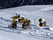 Canons à neige dans le domaine skiable de Vent