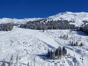 Descente vers la navette Zillertal à Hochfügen