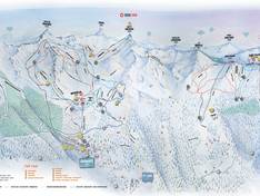 Plan des pistes Grimentz/Zinal