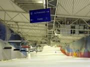 Panneau d'information sur la piste de ski