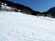 Piste pour débutants à Aschau