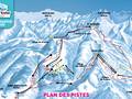Plan des pistes Roc d'Enfer – St. Jean d'Aulps-La Grande Terche/Bellevaux-La Chèvrerie