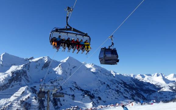 Obertauern: meilleures remontées mécaniques – Remontées mécaniques  Obertauern