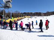 Pente d'entraînement avec tapis roulant
