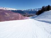 Descente Watles sous la station intermédiaire (descente vers la vallée)