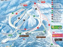 Plan des pistes Minakami Kogen