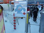 Accès des enfants aux remontées mécaniques