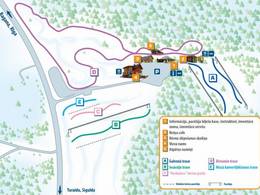 Domaine skiable Reiņa trase – Kalnzaki