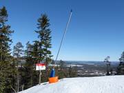 Enneigement par canons à neige à Stöten