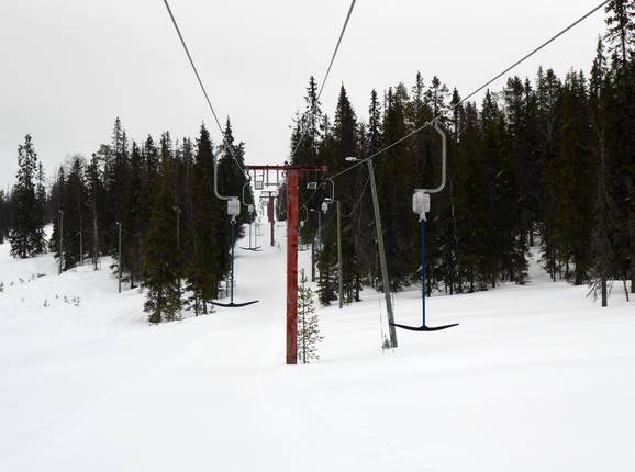 Kirintövaara T-Bar - Téléski à pioches
