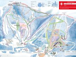 Plan des pistes Hoshino Resorts Tomamu