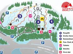 Plan des pistes Sonnenberg – St. Andreasberg
