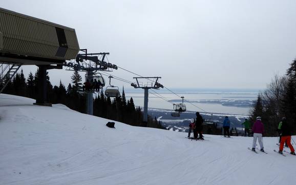 Skier à Mont-Sainte-Anne