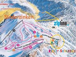 Plan des pistes Stoderzinken – Gröbming