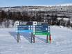 Suède du Nord: indications de directions sur les domaines skiables – Indications de directions Tänndalen