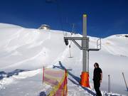 Le personnel est présent au téléski.