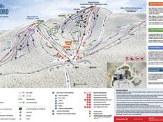 Plan des pistes Mont Orford