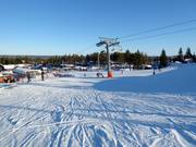 Piste facile Vallebacken à Lindvallen