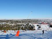 Enneigement par canons à neige à Högfjellet