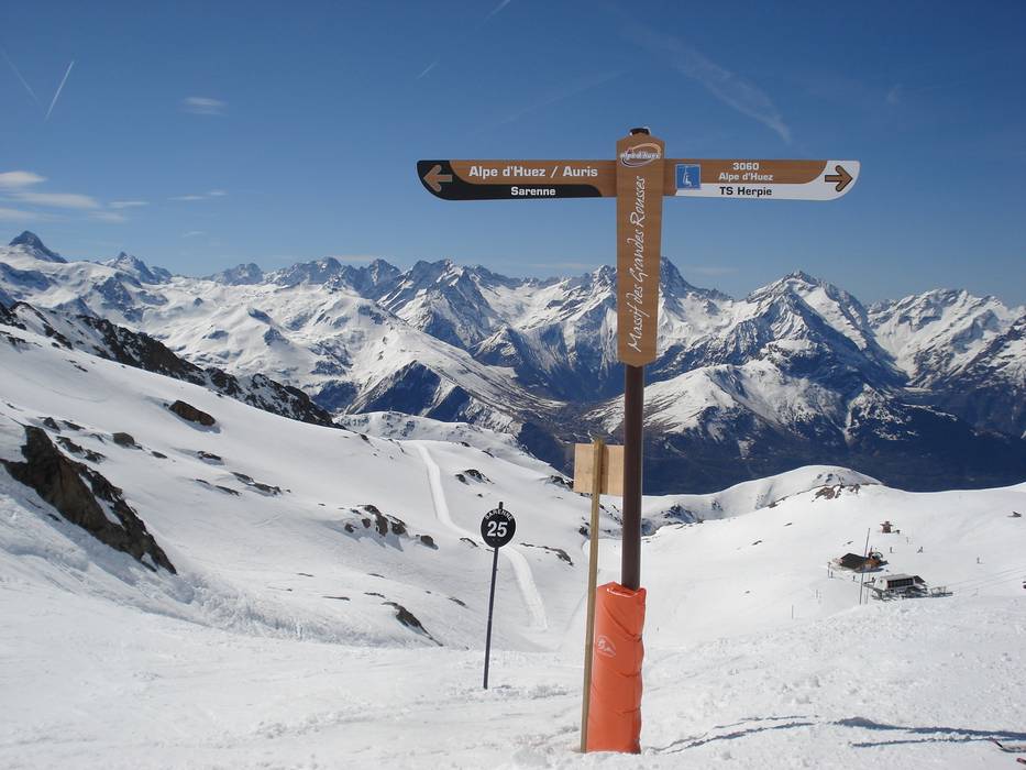 Alpe d'Huez Grand Domaine Ski : Domaine skiable Alpes