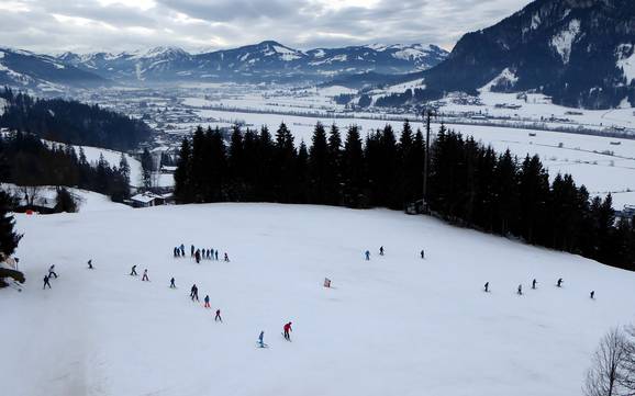 Massifs de Lofer et de Leogang: Taille des domaines skiables – Taille Kirchdorf
