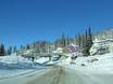 Chaînes côtières du Pacifique: Accès aux domaines skiables et parkings – Accès, parking SilverStar