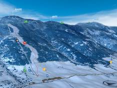 Plan des pistes Ož – Orlické Záhoří