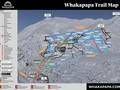 Plan des pistes Whakapapa – Mt. Ruapehu