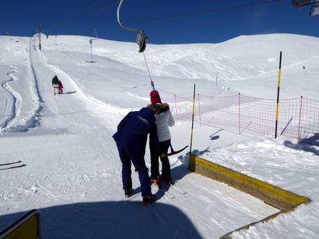 Alpes de l'Albula: amabilité du personnel dans les domaines skiables – Amabilité St. Moritz – Corviglia