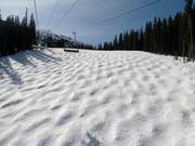 Piste à bosses dans la Prospect Bowl
