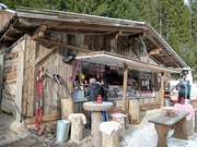 Après-ski au Rosengarten sur la piste de descente vers Welschnofen