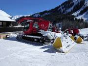 Les dameuses attendent leur prochaine mission.