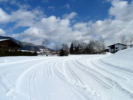 Ski nordique Thierseetal (vallée de Thiersee) – Ski nordique Tirolina (Haltjochlift) – Hinterthiersee